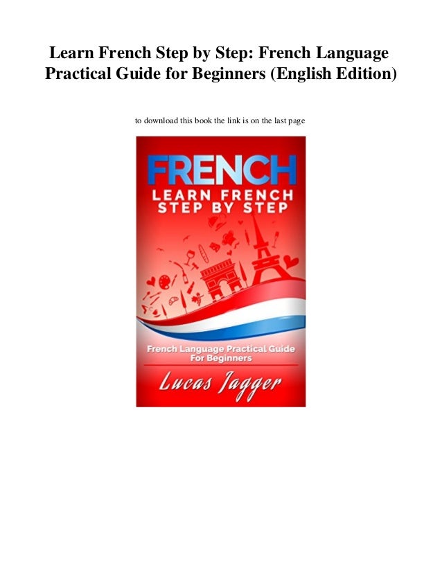 How To Learn French Language Through English Pdf